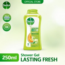 Dettol Anti-Bacterial Shower Gel Lasting Fresh 250ml